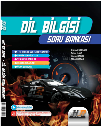 TYT AYT Dil Bilgisi Soru Bankası Hız ve Renk Yayınları Panda Fotokopi & Baskı Merkezi