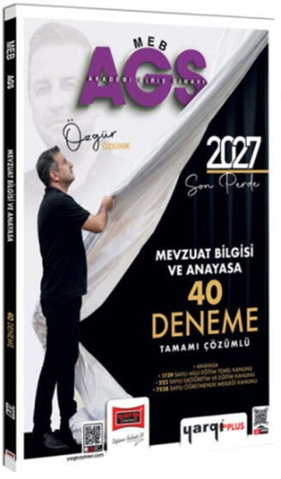 MEB-AGS Mevzuat Bilgisi ve Anayasa 40 Deneme Çözümlü Yargı Yayınları Panda Fotokopi & Baskı Merkezi