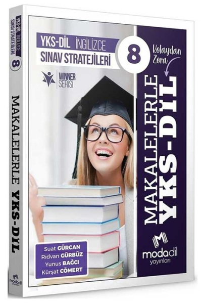 YKS DİL İngilizce Sınav Stratejileri 8 Makalelerle YKS DİL Modadil Yayınları Panda Fotokopi & Baskı Merkezi