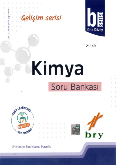 KİMYA SORU BANKASI B SERİSİ ORTA DÜZEY Panda Fotokopi & Baskı Merkezi