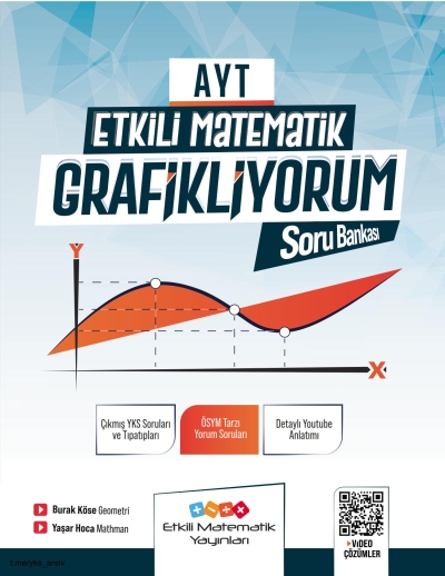 AYT Grafikliyorum Soru Bankası Etkili Matematik Yayınları Panda Fotokopi & Baskı Merkezi