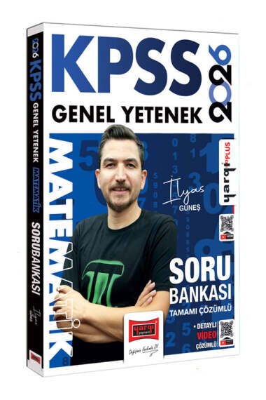 2026 KPSS Matematik Soru Bankası Çözümlü - İlyas Güneş Yargı Yayınları Panda Fotokopi & Baskı Merkezi