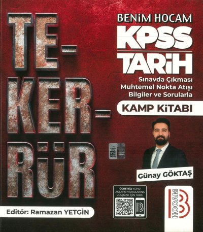 TEKERRÜR TARİH KAMP KİTABI SINAVDA ÇIKMASI MUHTEMEL NOKTA ATIŞI BİLGİLER VE SORULARLA Panda Fotokopi & Baskı Merkezi