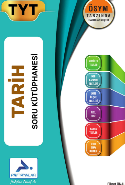 TYT Tarih Ösym Tarzında Hazırlanmış Soru Kütüphanesi Prf Paraf Yayınları Panda Fotokopi & Baskı Merkezi