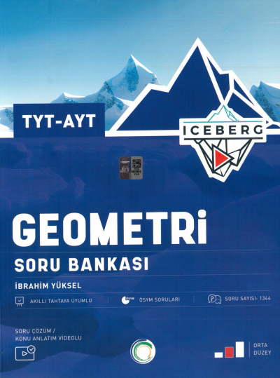 TYT-AYT ICEBERG Geometri Soru Bankası Orta Düzey Panda Fotokopi & Baskı Merkezi