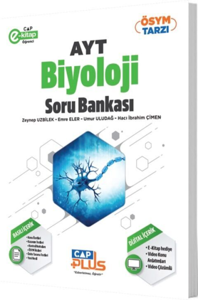 AYT Biyoloji Plus Serisi Soru Bankası Çap Yayınları Panda Fotokopi & Baskı Merkezi