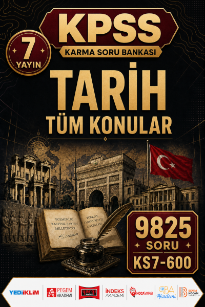Tarih Tüm Konular 7 Yayın 9825 Soru Panda Fotokopi & Baskı Merkezi