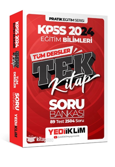 2024 KPSS Eğitim Bilimleri Tüm Dersler Tek Kitap Soru Bankası Panda Fotokopi & Baskı Merkezi