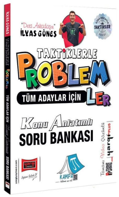 TYT AYT KPSS Tüm Adaylar İçin Taktiklerle Problemler Konu Anlatımlı Soru Bankası Çözümlü - İlyas Güneş Yargı Yayınları Panda Fotokopi & Baskı Merkezi