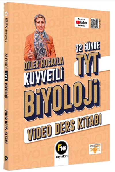 Dilek Hocayla 32 Günde TYT Biyoloji Video Ders Kitabı Panda Fotokopi & Baskı Merkezi