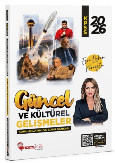 2026 KPSS Güncel ve Kültürel Gelişmeler Konu Anlatımı ve Soru Bankası Hoca Kafası Yayınları Panda Fotokopi & Baskı Merkezi