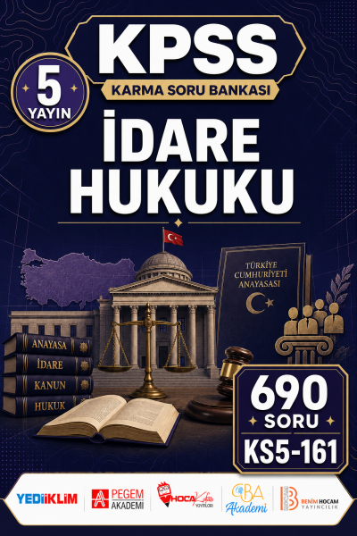 İdare Hukuku 5 Yayın 690 Soru Panda Fotokopi & Baskı Merkezi