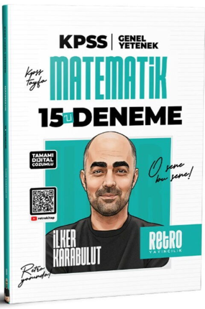 2026 KPSS Genel Yetenek Matematik 15'li Deneme Retro Yayıncılık Panda Fotokopi & Baskı Merkezi