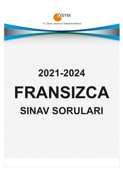 YDT FRANSIZCA ÇIKMIŞ SINAV SORULARI (2021-2024) Panda Fotokopi & Baskı Merkezi