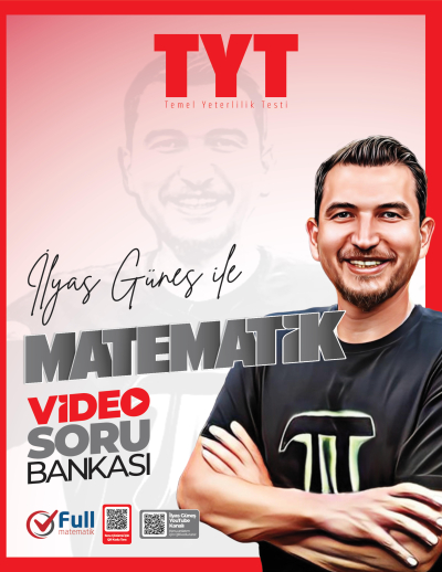 TYT Matematik İlyas Güneş İle Video Soru Bankası Full Matematik Yayınları Panda Fotokopi & Baskı Merkezi