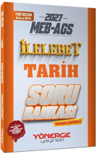 MEB-AGS Tarih İlelebet Soru Bankası Çözümlü Yönerge Yayınları Panda Fotokopi & Baskı Merkezi