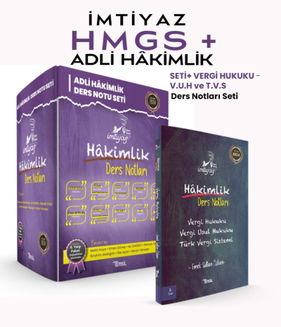 İMTİYAZ HMGS + Adli Hâkimlik Ders Notları Özel Set Panda Fotokopi & Baskı Merkezi