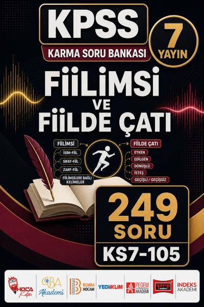 Fiilimsi ve Fiilde Çatı 7 Yayın 249 Soru Panda Fotokopi & Baskı Merkezi
