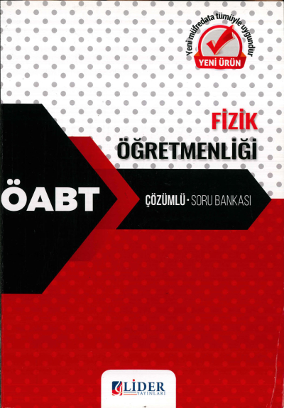 FİZİK ÖĞRETMENLİĞİ ÇÖZÜMLÜ SORU BANKASI Panda Fotokopi & Baskı Merkezi