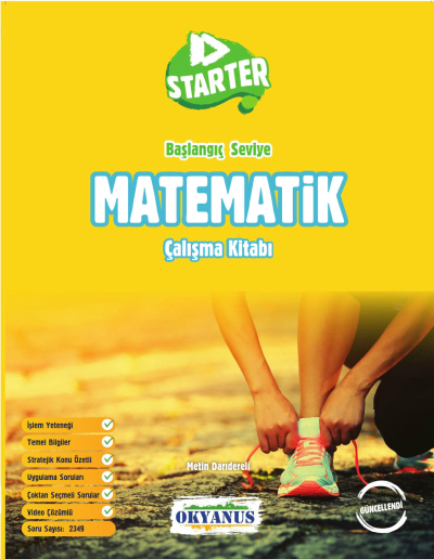 Starter Matematik Çalışma Kitabı Okyanus Yayınları Panda Fotokopi & Baskı Merkezi