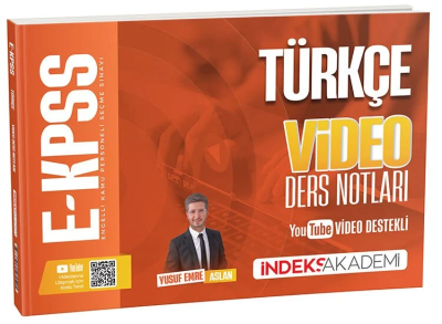 2026 EKPSS Türkçe Video Ders Notları Yusuf Emre Aslan İndeks Akademi Yayıncılık Panda Fotokopi & Baskı Merkezi