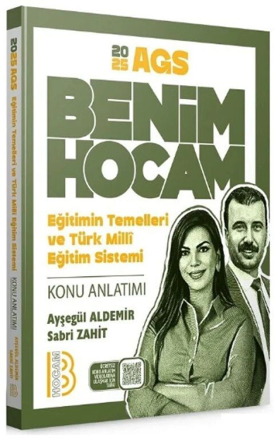 2025 MEB-AGS Eğitimin Temelleri ve Türk Milli Eğitim Sistemi Konu Anlatımı Benim Hocam Yayınları Panda Fotokopi & Baskı Merkezi