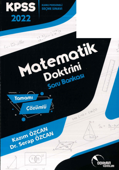 MATEMATİK in DOKTRİNİ TAMAMI ÇÖZÜMLÜ SORU BANKASI Panda Fotokopi & Baskı Merkezi