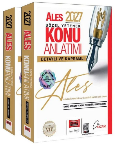 2027 ALES VIP Konu Anlatımlı Modüler Set Yargı Yayınları Panda Fotokopi & Baskı Merkezi