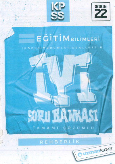 REHBERLİK İYİ SORU BANKASI ÇÖZÜMLÜ Panda Fotokopi & Baskı Merkezi