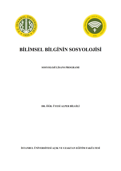 Bilimsel Bilginin Sosyolojisi Panda Fotokopi & Baskı Merkezi