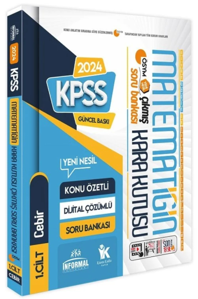 MATEMATİĞİN KARA KUTUSU ÇIKMIŞ SORU BANKASI 1.CİLT (CEBİR) Panda Fotokopi & Baskı Merkezi