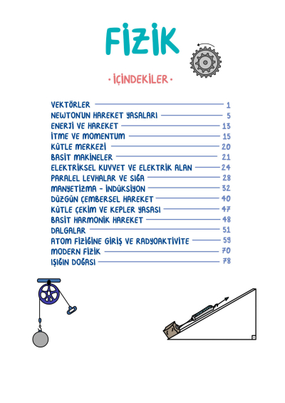 AYT Fizik Vip Notlar Vin Kampüs Panda Fotokopi & Baskı Merkezi