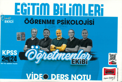 ÖĞRENME PSİKOLOJİSİ ÖĞRETMENLER EKİBİ VİDEO DERS NOTU Panda Fotokopi & Baskı Merkezi