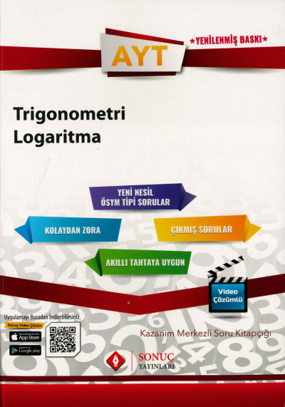 AYT MATEMATİK TRİGONOMETRİ LOGARİTMA SORU KİTAPÇIĞI Panda Fotokopi & Baskı Merkezi