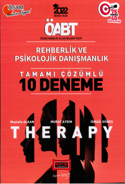 THERAPY TAMAMI ÇÖZÜMLÜ 10 DENEME Panda Fotokopi & Baskı Merkezi