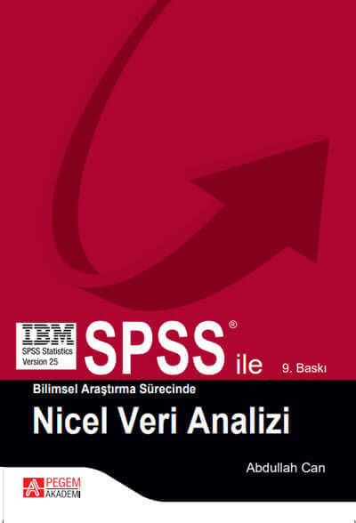 SPSS ile Bilimsel Araştırma Sürecinde Nicel Veri Analizi Pegem Yayınları Panda Fotokopi & Baskı Merkezi