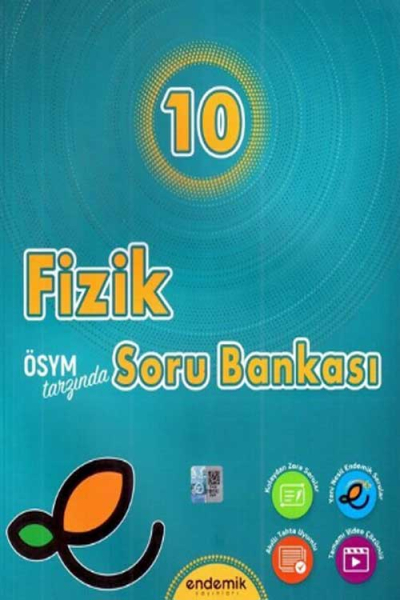 10. Sınıf Fizik Soru Bankası Endemik Yayınları Panda Fotokopi & Baskı Merkezi