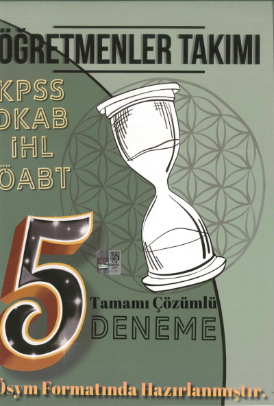 ÖĞRETMENLER TAKIMI DKAB İHL TAMAMI ÇÖZÜMLÜ 5 DENEME Panda Fotokopi & Baskı Merkezi