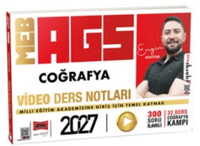 MEB-AGS Coğrafya Video Ders Notları Yargı Yayınları Panda Fotokopi & Baskı Merkezi