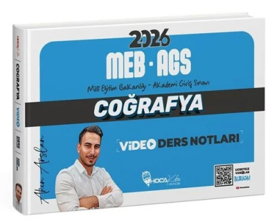 2026 MEB AGS Coğrafya Video Ders Notları Hoca Kafası Panda Fotokopi & Baskı Merkezi