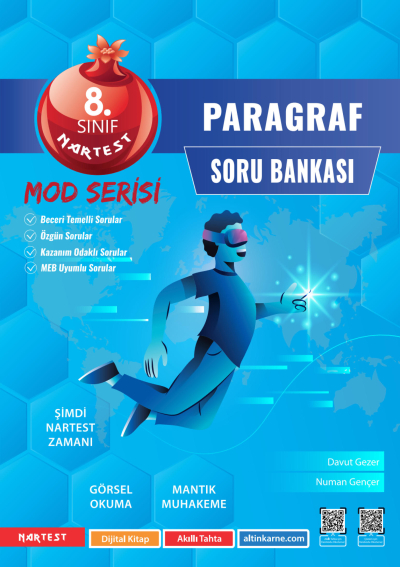 8. Sınıf Mod Paragraf Soru Bankası Nartest Yayınları Panda Fotokopi & Baskı Merkezi