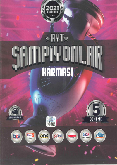 AYT Şampiyonlar Karması 5 li Deneme Panda Fotokopi & Baskı Merkezi