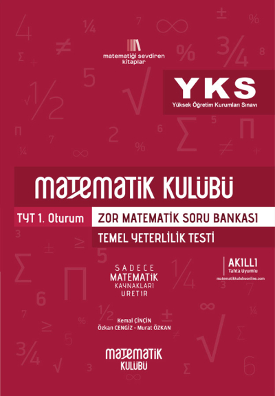 TYT Zor Matematik Soru Bankası Matematik Kulübü