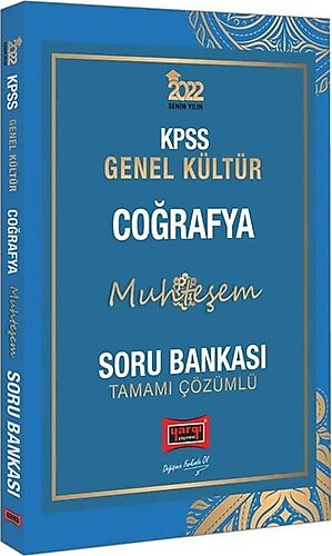 2022 KPSS Genel Kültür Muhteşem Coğrafya Tamamı Çözümlü Soru Bankası