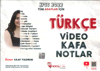 TÜRKÇE VİDEO KAFA NOTLAR Panda Fotokopi & Baskı Merkezi