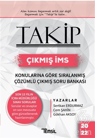 TAKİP ÇIKMIŞ İMS SINAV SORULARI ÇÖZÜMLÜ Panda Fotokopi & Baskı Merkezi