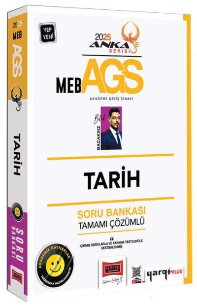 2025 MEB-AGS Tarih Soru Bankası Çözümlü Anka Serisi Yargı Yayınları