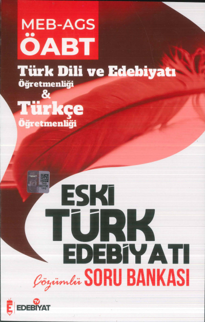 2025 ÖABT Türk Dili Edebiyatı ve Türkçe Eski Türk Edebiyatı Soru Bankası Çözümlü Edebiyat TV Yayınları Panda Fotokopi & Baskı Merkezi