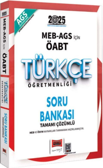 2025 MEB AGS ÖABT Türkçe Öğretmenliği Soru Bankası Yargı Yayınları