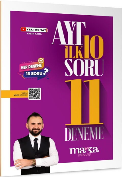 AYT Matematik İlk 10 Soru Konuları 11 Deneme Marka Yayınları